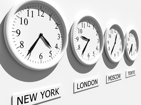 Distributed teams - time zones